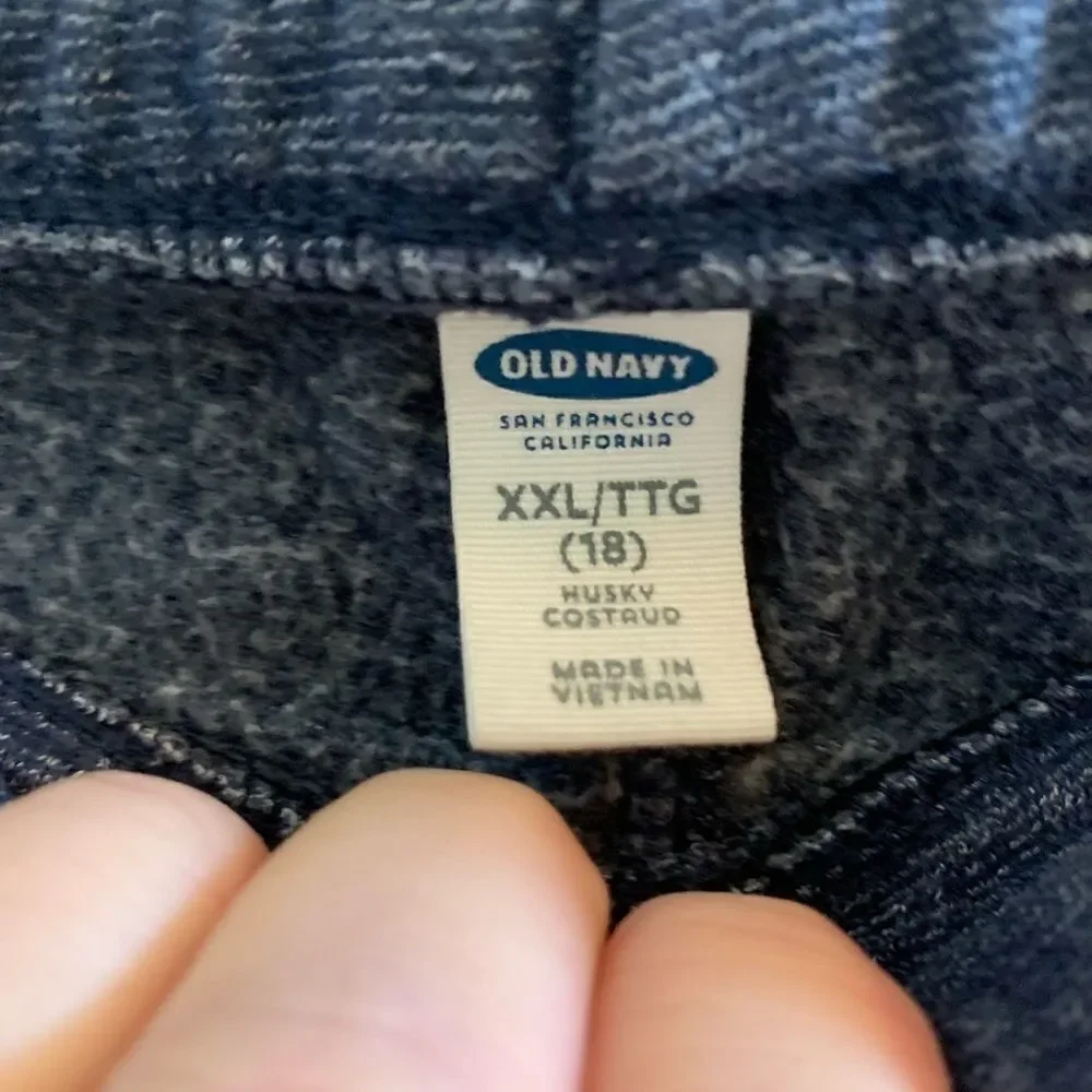 Old navy blue jogger